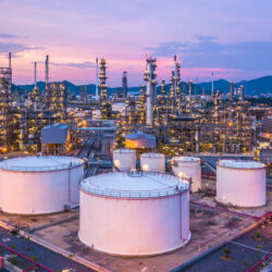 Oil,Refinery,Plant,From,Industry,Zone,,Aerial,View,Oil,And